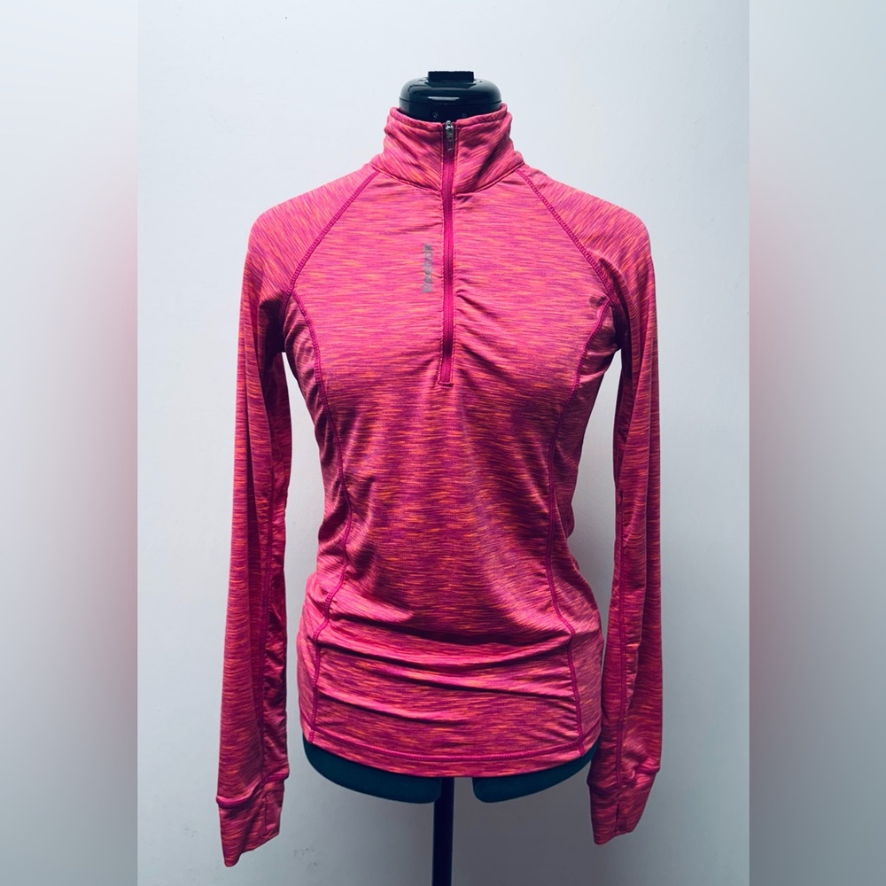 Reebok Women’s Athletic Performance 3/4 Pullover Performance Neon Pink Size XS